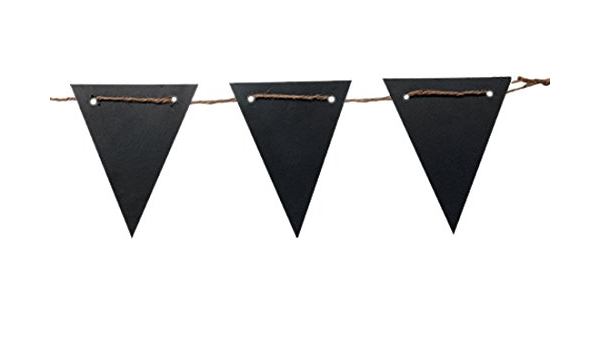 Amazon Com Herstera Garden Strip Boards Triangles 75 X 15 Cm Black Home Kitchen