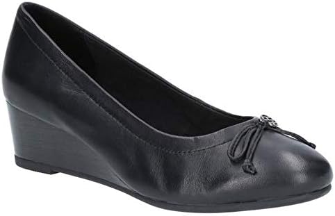 hush puppies ladies black shoes