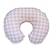 Boppy Premium Pillow Cover, Pink White Jumbo Plaid, Ultra-soft Microfiber Fabric in a fashionable two-sided design, Fits All Boppy Nursing Pillows and Positioners