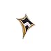 Kappa Alpha Theta Sorority Kite Symbol Lapel Pin Enamel theta