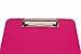 Tytroy Slim Pink Plastic Storage Clipboard Letter Size Clipboard
