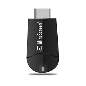 4K Draadloze HDMI Display Adapter, MiraScreen K6 5G WiFi Display Dongle HDMI Streaming Stick voor iOS/Windows/Android…