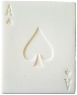 Ace Topped 4.5" x 3.5" Large Silicone Slab Box Jar Container (White)
