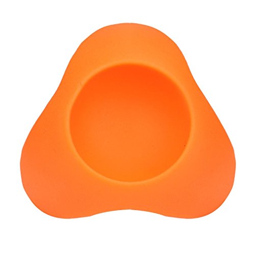 Botrong Silica Gel Egg Holder Protection Rack Kitchen Portable Tools Home Useful Egg Holder (Orange)
