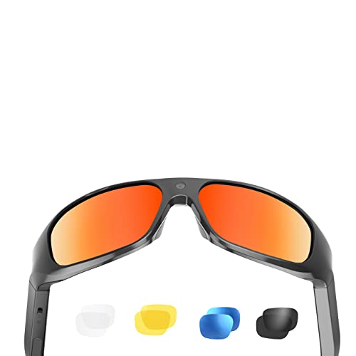 OhO 4K Ultra HD Camera Glasses,512GB Built-in Memory Smart Glasses
