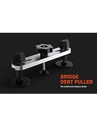 BBKANG Kit de reparación de abolladuras sin pintura, 57 piezas de herramientas de extracción de abolladuras de carrocería, kit de extractor de abolladuras para reparar daños en la cola, con bolsa portátil