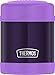 THERMOS FUNTAINER 10 Ounce Stainless Steel Kids Food Jar, Purple