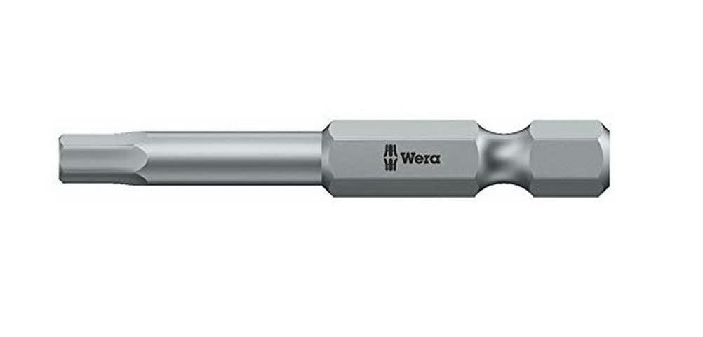 Wera Fastener Drive Bit, 89.0 mm, Hex-Plus 2,5 x 89 mm
