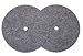 Koblenz Genuine Felt Buffing Pads Pack of Two Pads and Two Plastic Retainers