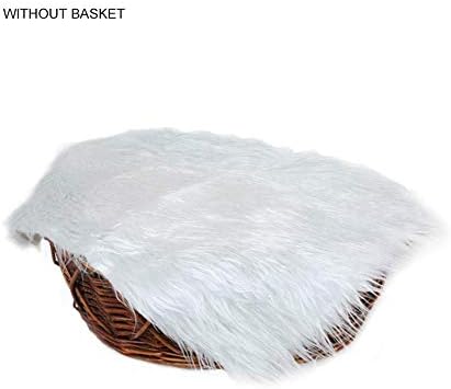 PER Baby Fluffy Blankets Soft Photographic Mat Newborn Infant Photography Wrap Props-White