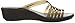 Crocs Women's Isabella Mini Wedge Sandal, Black/Smoke, 9 M US