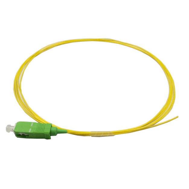 12 x CHB Fibre Optic Pigtails Single Mode 2 Meter Yellow SC LC FC UPC APC Connector G652D 2M Optical Patch Cable 9/125 (SC/APC)