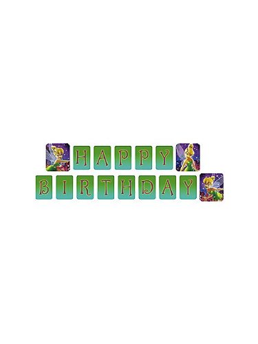 Tinker Bell Letter Banner 8ft
