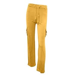 Gcvizuso Black Cargo Pants Women High Waisted Cargo