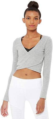 amelia luxe long sleeve crop