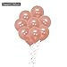 40th Birthday Party Decorations, Puchod 40th Foil Balloons Birthday Party Decorations Banner Supplies Set Gold Confetti Balloons for Women