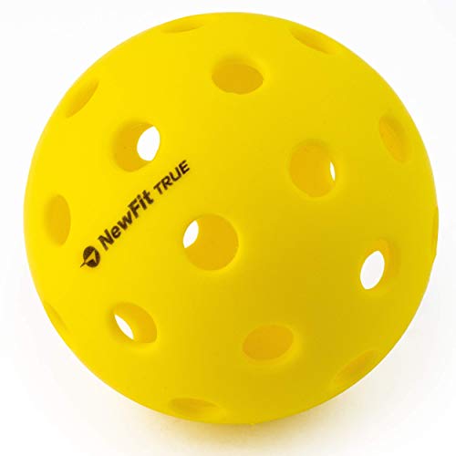 NewFit True Pickleball Balls Premium Outdoor Pickleballs Durable