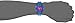 Freestyle Women's 101992 Shark Blue Polycarbonate Watch with Link Bracelet