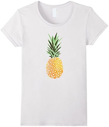 Women's Pineapple T-Shirt Small White