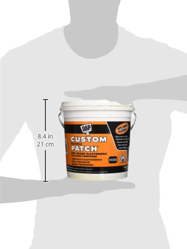 Dap 7079814717 Custom-Patch Textured Ga (1271 Raw Building Material, Off-White - Thumbnail 3