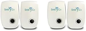 Pest Repeller - 4 Pack Do It Yourself Ultrasonic And Electromagnetic Poison Free Rodent, Bug and Insect Repellent - Plug In Repellers For Rats, Mice, Roaches, Spiders, Flies, Mosquitoes