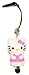 Bukit Cell Hot Pink 3D Hello Kitty with Glasses Touch 4 Case; 4 Items: Silicone Case + BUKIT CELL Trademark Cloth + Screen Protector + Metallic Stylus Touch Pen