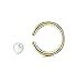 Jstyle 16G 3-4 Pcs 316L Stainless Steel Created-opal Captive Bead Ring Nose Hoop Ring Septum Piercing Tragus Cartilage Earrings 8mm