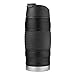 bubba Hero Dual-Wall Vacuum-Insulated Stainless Steel Tumbler with Grip, 12 oz., Black