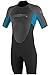 O'Neill Wetsuits Men's 2mm Reactor Spring Suit, Black Smoke Tahiti, Medium