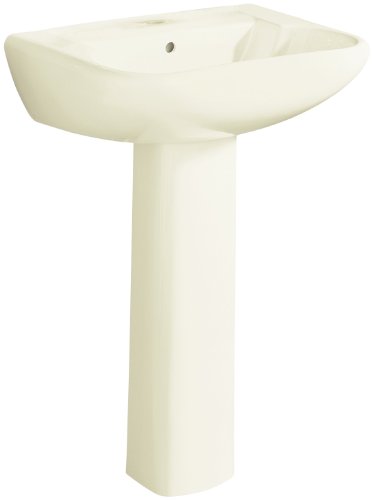 Sterling 442424-96 Southampton Pedestal Lavatory, Biscuit