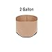 Oppolite 24-Pack 2 Gallon Tan Grow Bags Pots Heavy Duty Fabric Aeration Fabric Pots Grow Bags W/NO Handles (24, 2 Gallon)thumb 1
