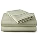 HC COLLECTION 1800 Series Microfiber Sheet & Pillow Case Set(Queen, Sage)
