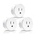 YTE Y40002704 Wifi Plug Mini Wireless Smart Outlet Compatible with Alexa Echo,Google Home,Ifttt for Voice Remote Control Your Devices with Timing Function from Anywhere,No Hub Required(3Packs)