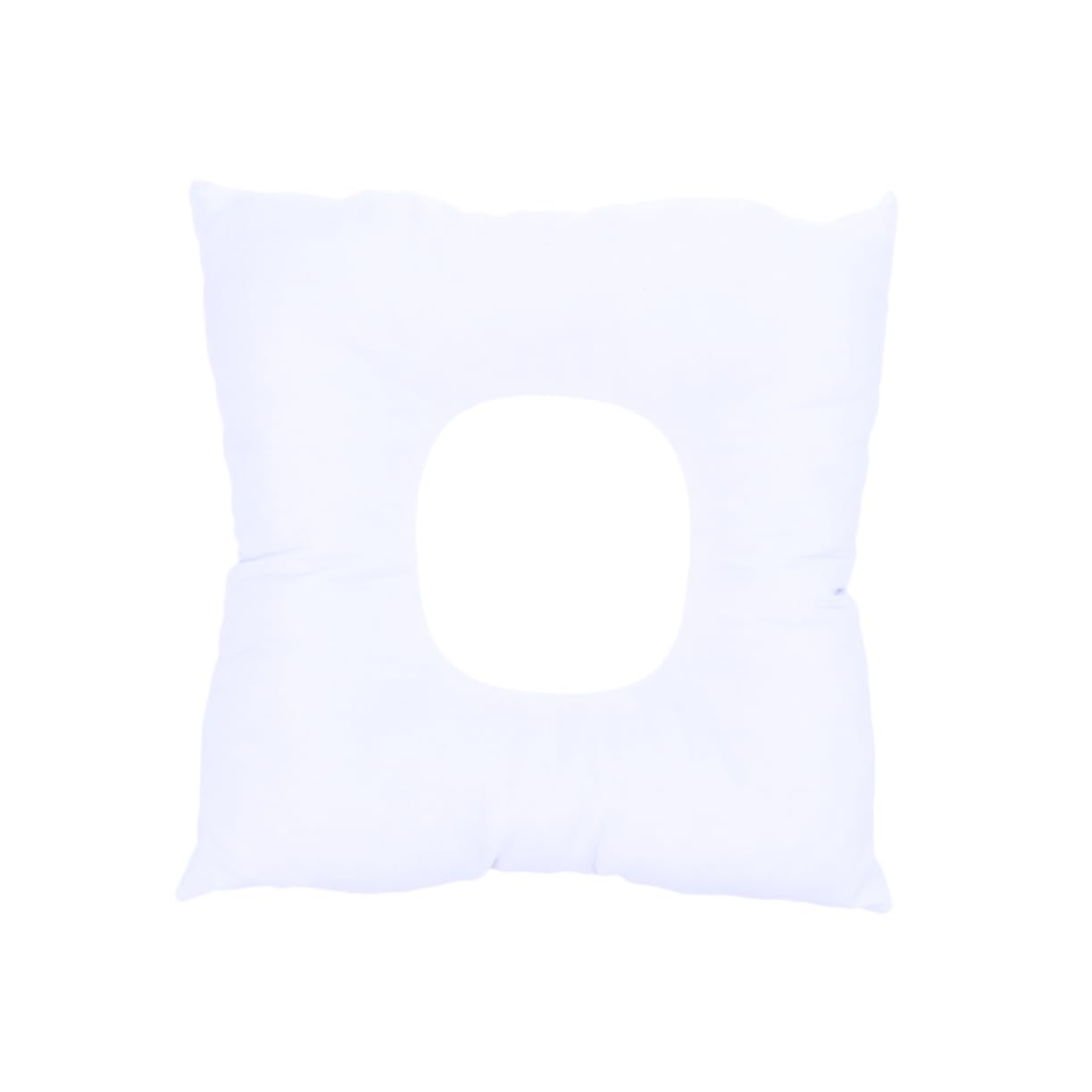 IWOWHERO White Face Massage Pillow with Breathable Cotton Cover for Spa and Beauty Salon Use Comfortable Cushion Headrest Pad for Massage Tables and Facial Treatments