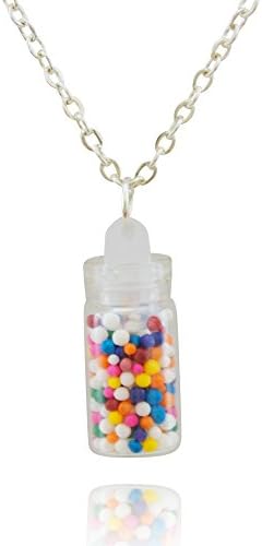 Le Sweeties Miniature Food Jewelry Necklace (Candy Jar (Unscented))