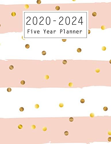 Five Year Planner: 60 Months Calendar, Monthly Schedule Organizer, 5 Year Appointment Calendar for The Next Five Years , Business Personal Planners ... Logbook Agenda Planner Cute Gift for Women