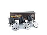 NRP 3pack Steel-lid Coffee Capsules for NESPRESSO Coffeemaker (partail models) ECO Reusable Pod 5g Espresso Powder BPA-free