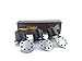 NRP 3pack Steel-lid Coffee Capsules for NESPRESSO Coffeemaker ECO Reusable Filter 3-5g grounds coffee