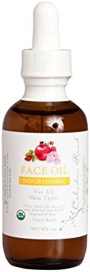 Celadon Road Certified Organic Face Oil - USDA Certified - Face, Hair, Eye Serum - Packed with Anti-aging Antioxidants or Scars, Wrinkles, Body, Lips, Rosacea, Acne - 4oz Made in USA