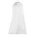 Extra Large Gown Bag: Extra Wide Gusset and 2 Bonus Deluxe Satin Hangers with No-Slip Buttons | Preserve Wedding Gowns, Elegant Storage | 3 Pieces for Wedding Dress primary