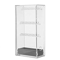 Poooyun-Life-收纳盒 Earring Rack Jewelry Storage Box Earring Ear Stud Holder Necklace Pendants Stand Tray