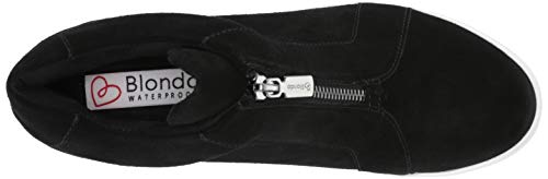 Blondo Women's Glenda Shoe, Black Suede, 7.5 Medium US
