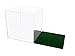 Better Display Cases Clear Acrylic Full Size Soccer Ball Display Case with Turf Base (A007-CTB)