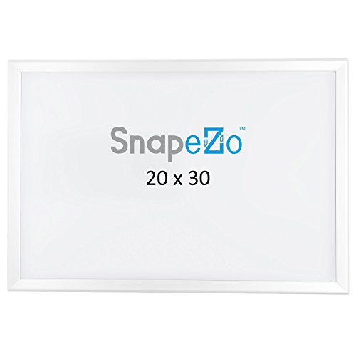 image for Poster Frame 20x30 Inches, White SnapeZo 1.25