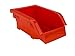 Erie Tools TLPB05 90 Parts Bin Shelving Storage Organizer with Locking Wheels for Shop Garage and Home