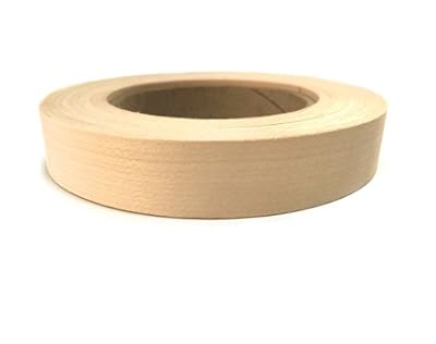 Maple Wood Veneer Edgebanding Preglued 3/4" X 50' Roll - Made in USA