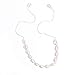 Iumer Shell Choker Necklace Cowrie Hawaiian Shell Bead Necklace Beach Choker,Beige