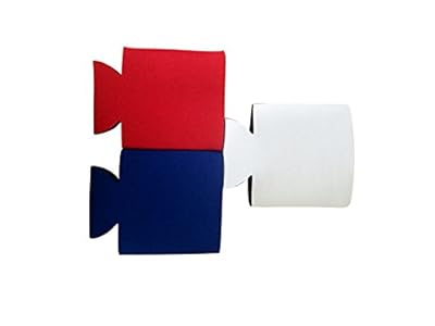 CSBD Assorted July 4th Labor Day Memorial Day Colors Can Coolers Party Insulators for Beer and Soda