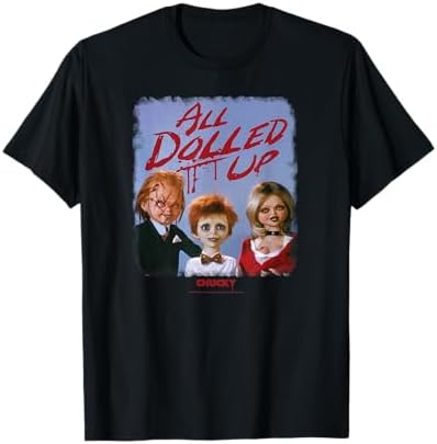 Amazon.com: Chucky Family All Dolled Up T-Shirt : Clothing, Shoes