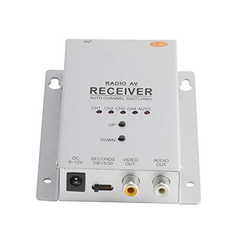 2.4GHZ 4CH Wireless Video Audio Receiver Camera Security System - Thumbnail 2